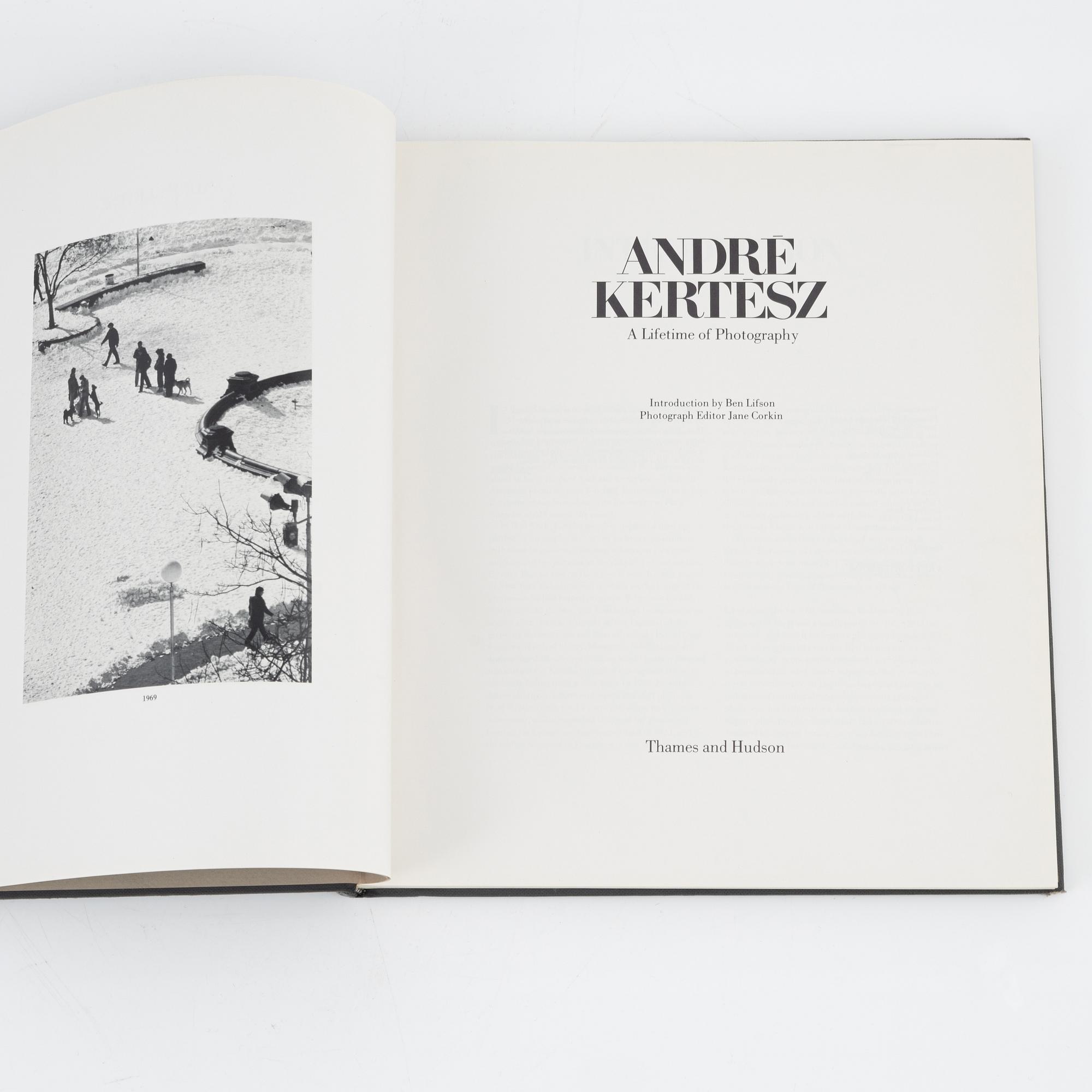 André Kertész, 4 photobooks.