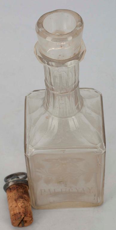 KARAFF, glas, 1800-tal.