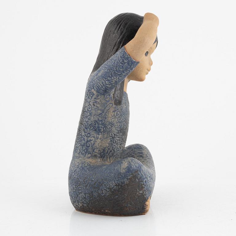 Lisa Larson, a sculpture, 'Thailändska', Gustavsberg Studio.