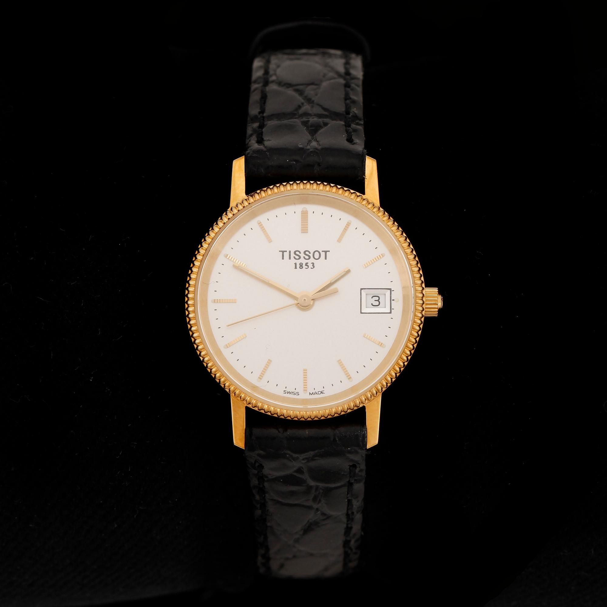 ARMBANDSUR, dam, 18k guld, Tissot.