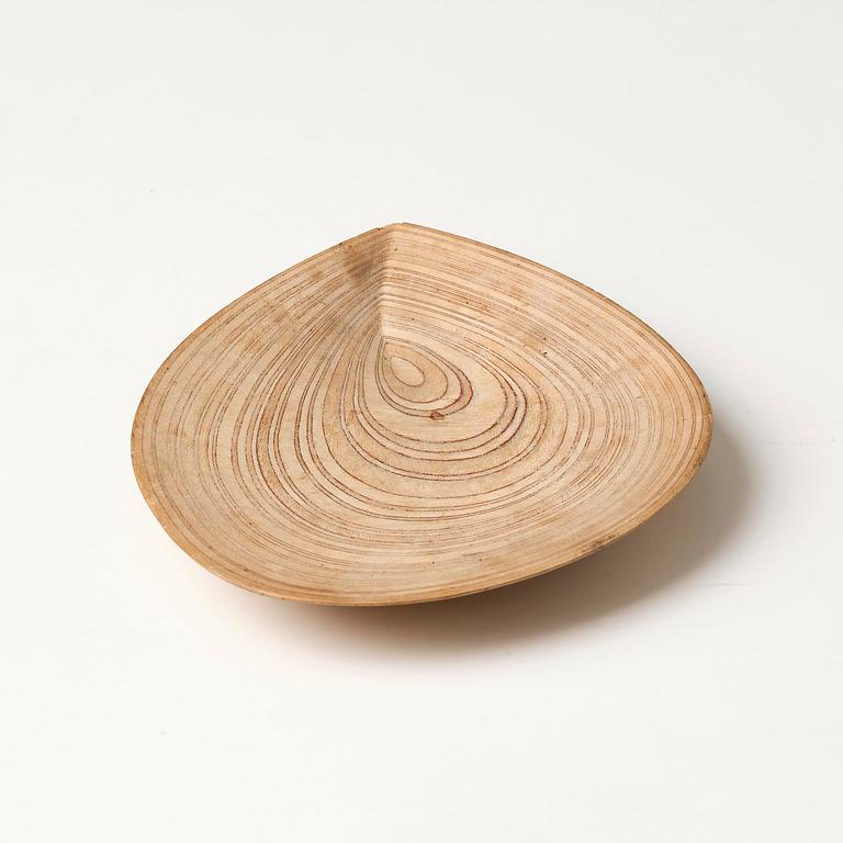 Tapio Wirkkala, fat, björkplywood, Finland, 1950-tal.