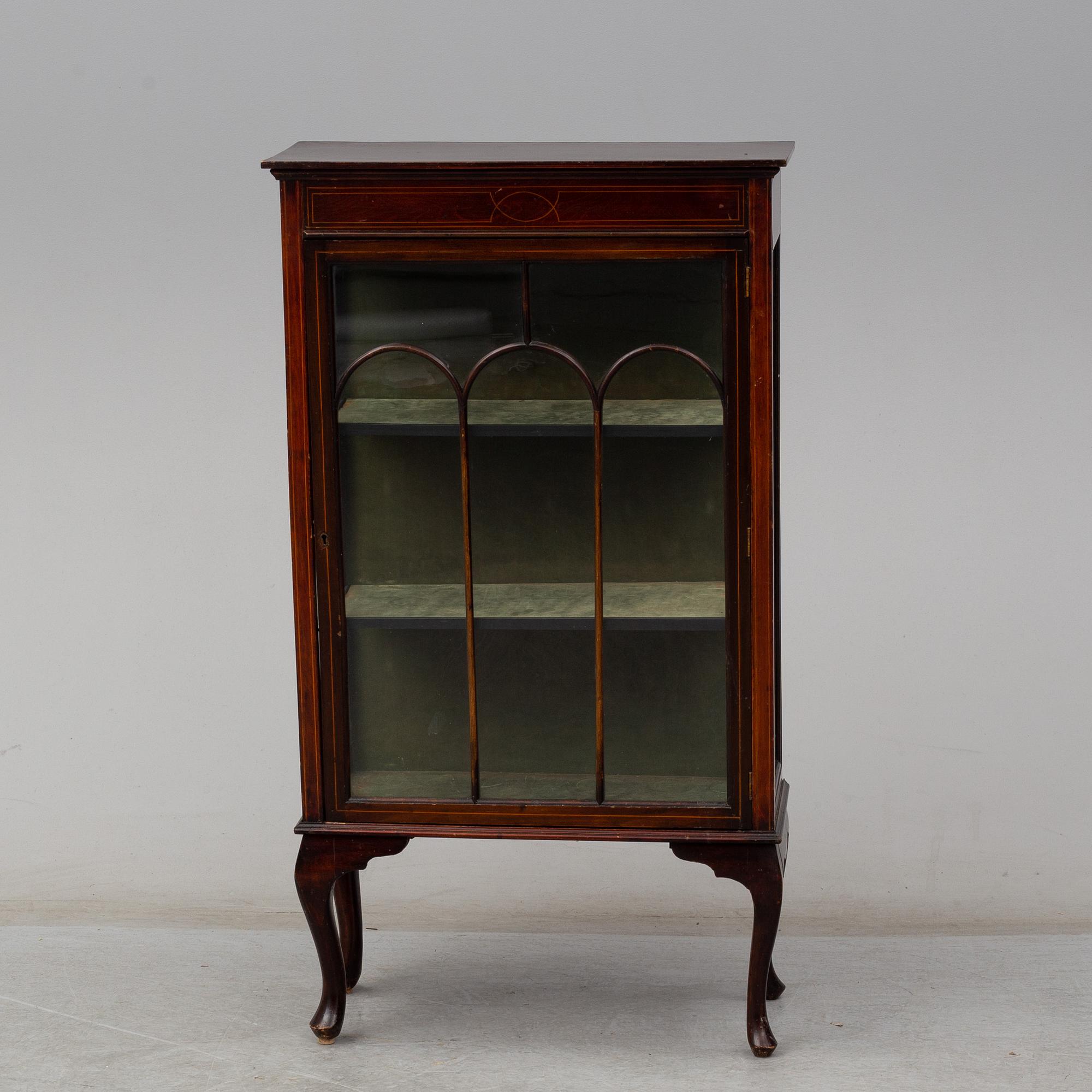 A mahogany cabinet, first half of the 20th century.