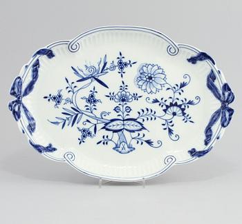 STEKFAT, porslin, Meissen, Tyskland, 1900-tal.