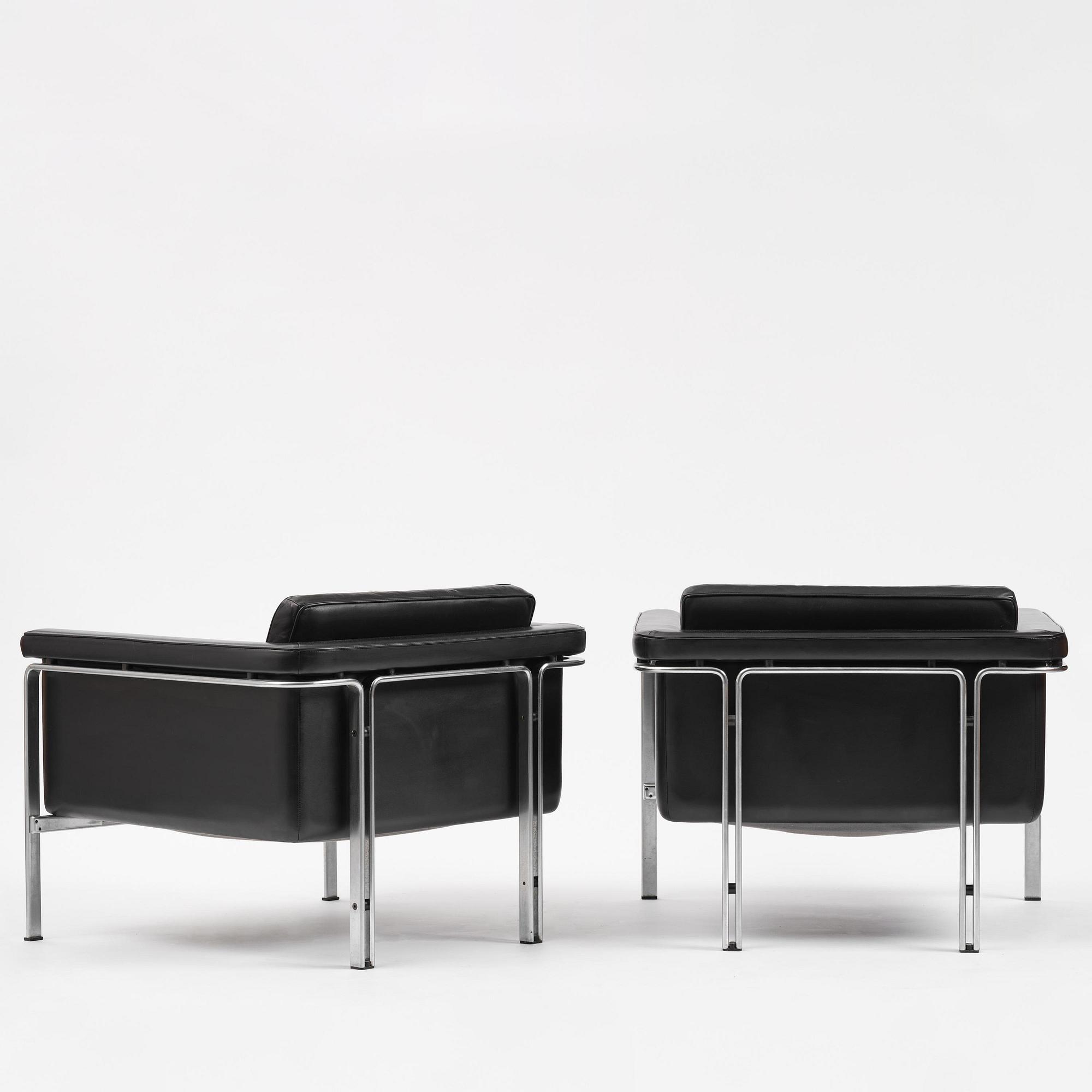 Horst Brüning, fåtöljer, ett par, Alfred Kill International, Tyskland, 1960-70-tal.