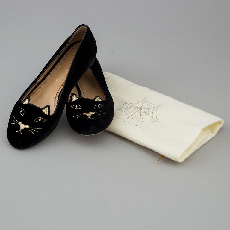 CHARLOTTE OLYMPIA, skor, storlek 37 1/2.