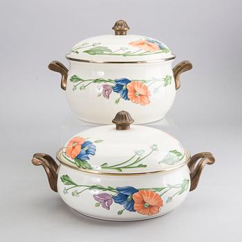 SERVIS, 56 dlr "Amapola" Villeroy & Bosch Tyskland, 1900-talets senare del.