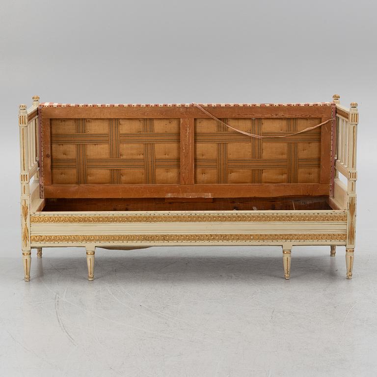 Sofa, Gustavian style, 19th century.