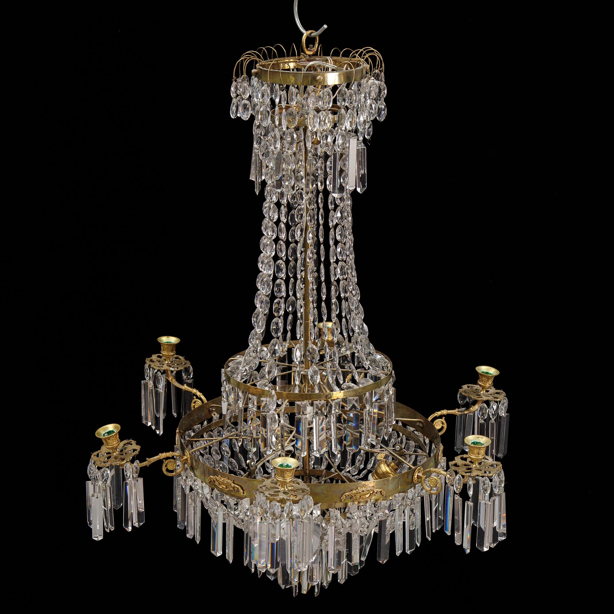 An end of the 19th Century chandelier.