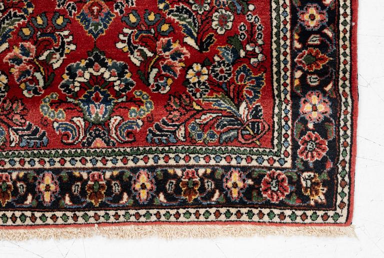 An Old Sarou runner, c. 193 x 84 cm.