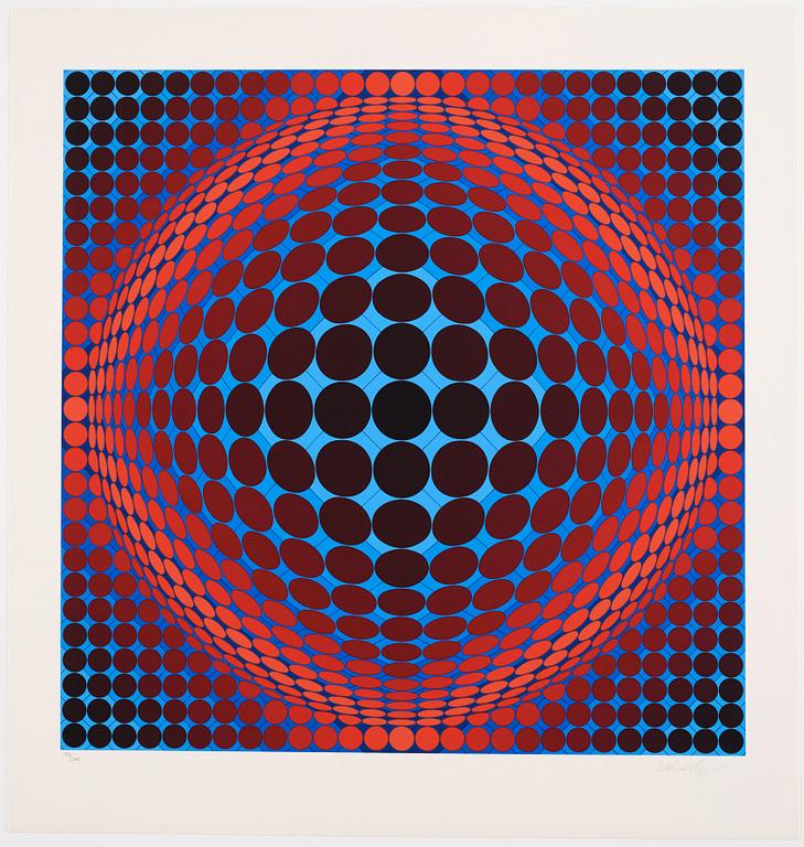 Victor Vasarely, "Louisiana-mappen".