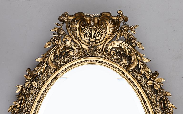 SPEGLAR, 1 par, Göteborg, 1800-talets andra hälft.