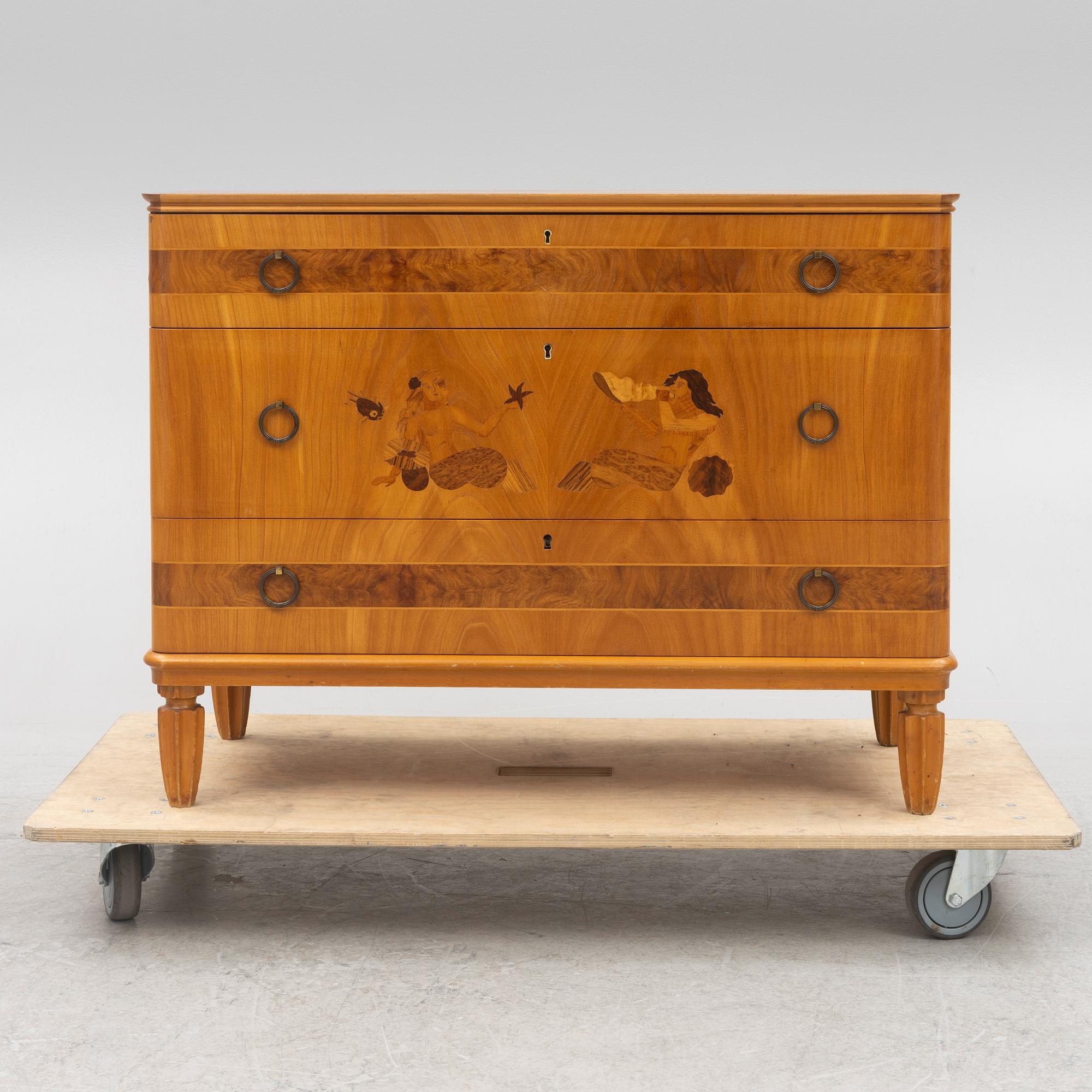 Chest of drawers, Swedish Modern, 1930's/40s.