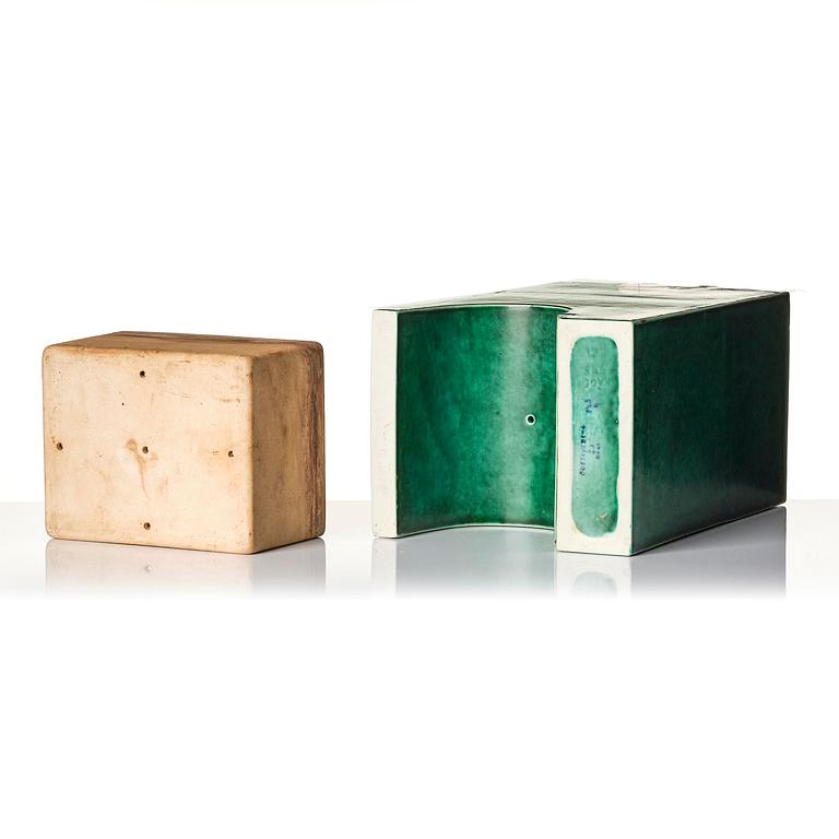 Wilhelm Kåge, a rare "Puzzle" cactus planter model 975/4, Gustavsberg, 1931.