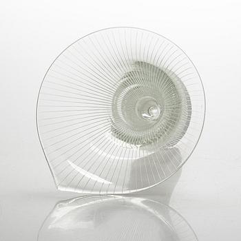 Tapio Wirkkala,  vas, "Kanttarell", signerad Tapio Wirkkala, Iittala. 1950-tal.