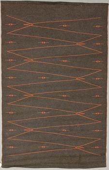 AAPPO HÄRKÖNEN, matta, "Trilli", Mattokutomo Oy, 1960-tal.