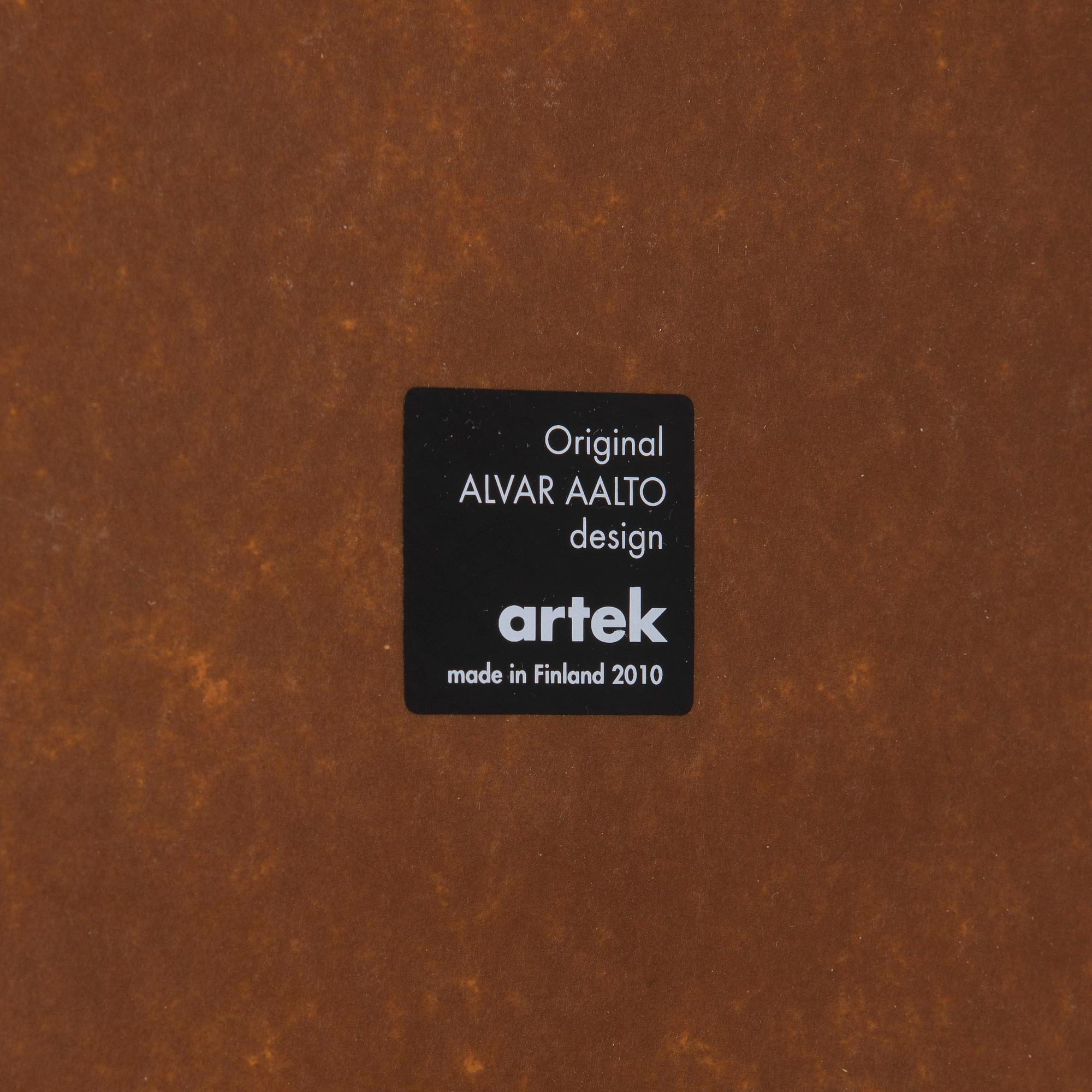 Alvar Aalto, satsbord, 3 delar, modell 88 ABC för Artek 2010/ 2011.