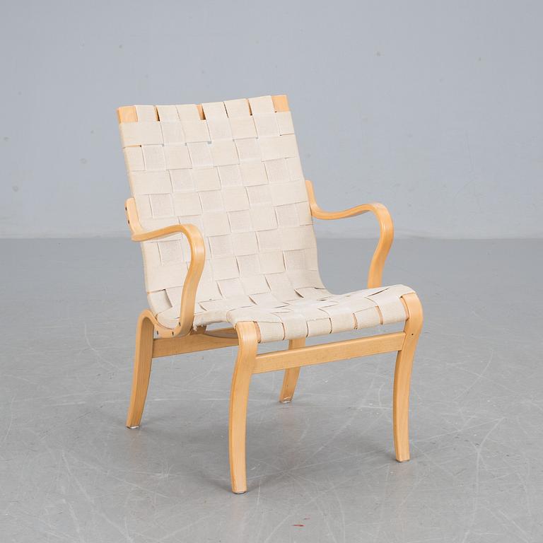 KARMSTOL, "Eva", Bruno Mathsson för Mathsson International, Värnamo.