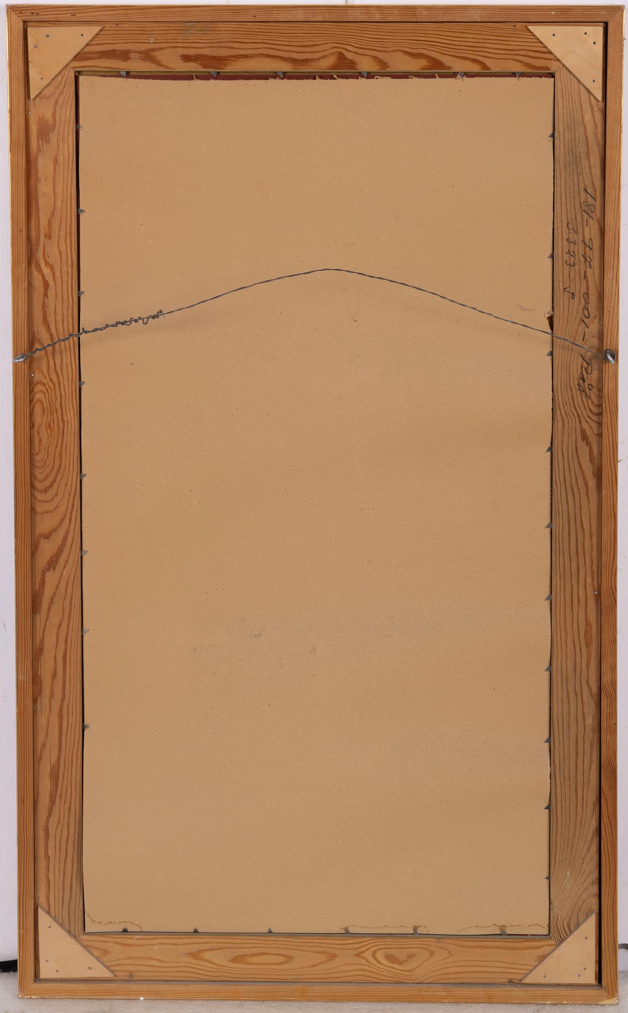 A Swedish mirror, 1960/70s.