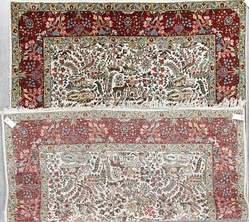 MATTA, semiantik Sarouk sannolikt, ca 293x194 cm.