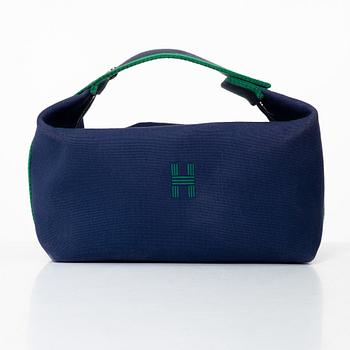 Hermès, cloth handbag.