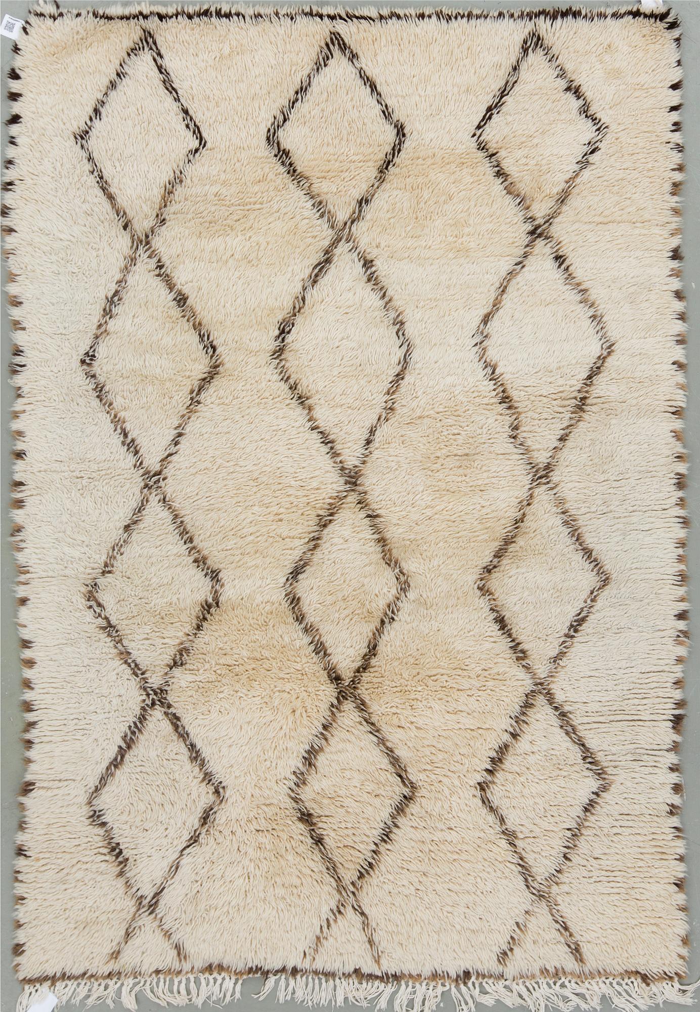 MATTA, Beni Ourain, Marocko. Ca 204x150 cm.