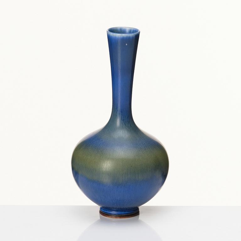 Berndt Friberg, a stoneware vase, Gustavsberg studio, Sweden 1963.