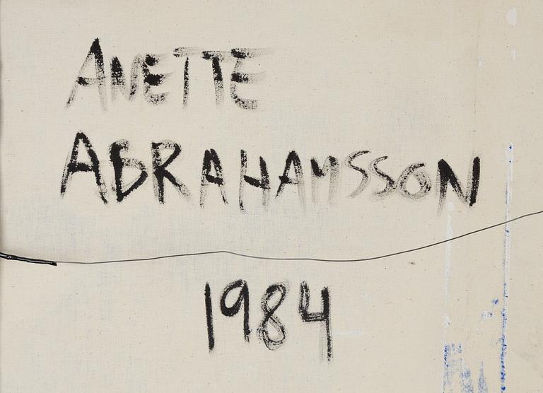 Anette Abrahamsson, Abstrakt komposition.