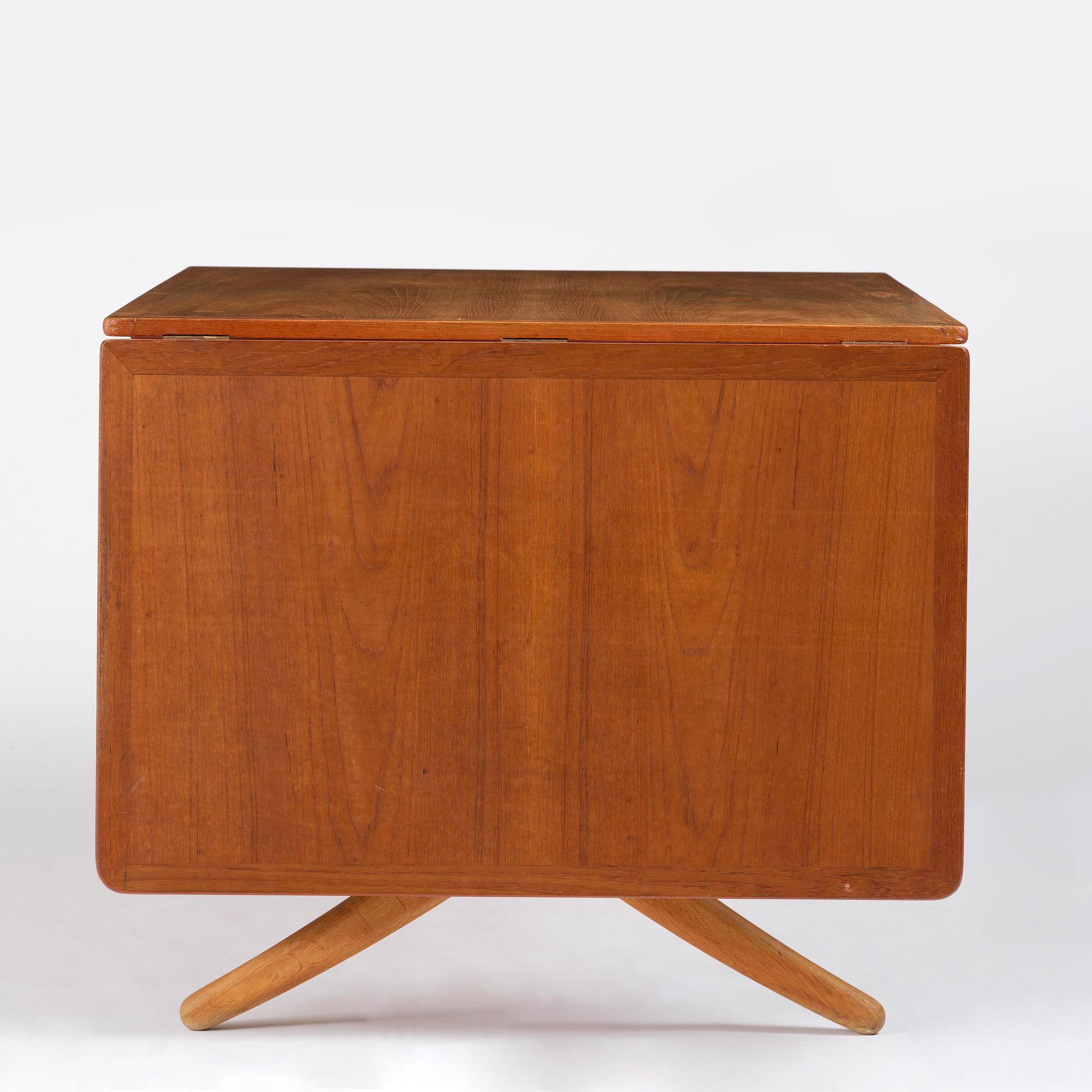Hans J. Wegner, a dining table model "AT-304", Andreas Tuck, Denmark, 1960s.
