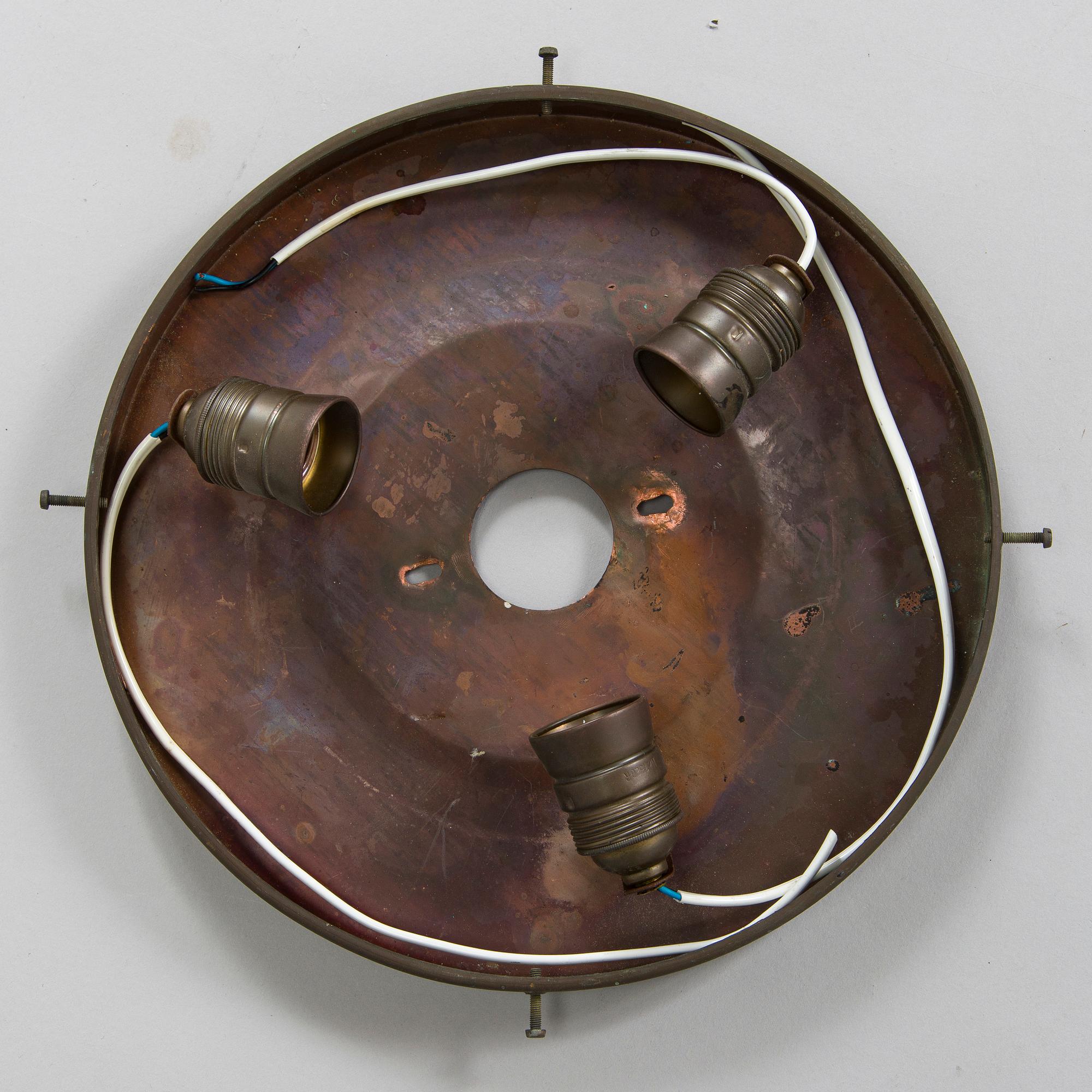 Paavo Tynell, ceiling lamp, model 2016 for Taito 1930s.