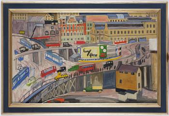 Hilding Linnqvist, "Slussbygget".