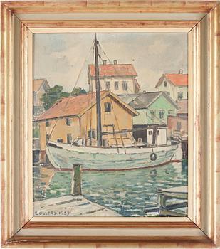 EDVIN OLLERS, olja på duk, signerad och daterad 1939.