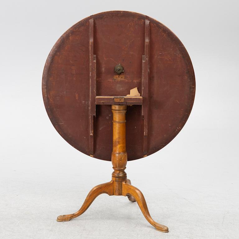 Fällbord, Mälardalen, 1800-talets första hälft.