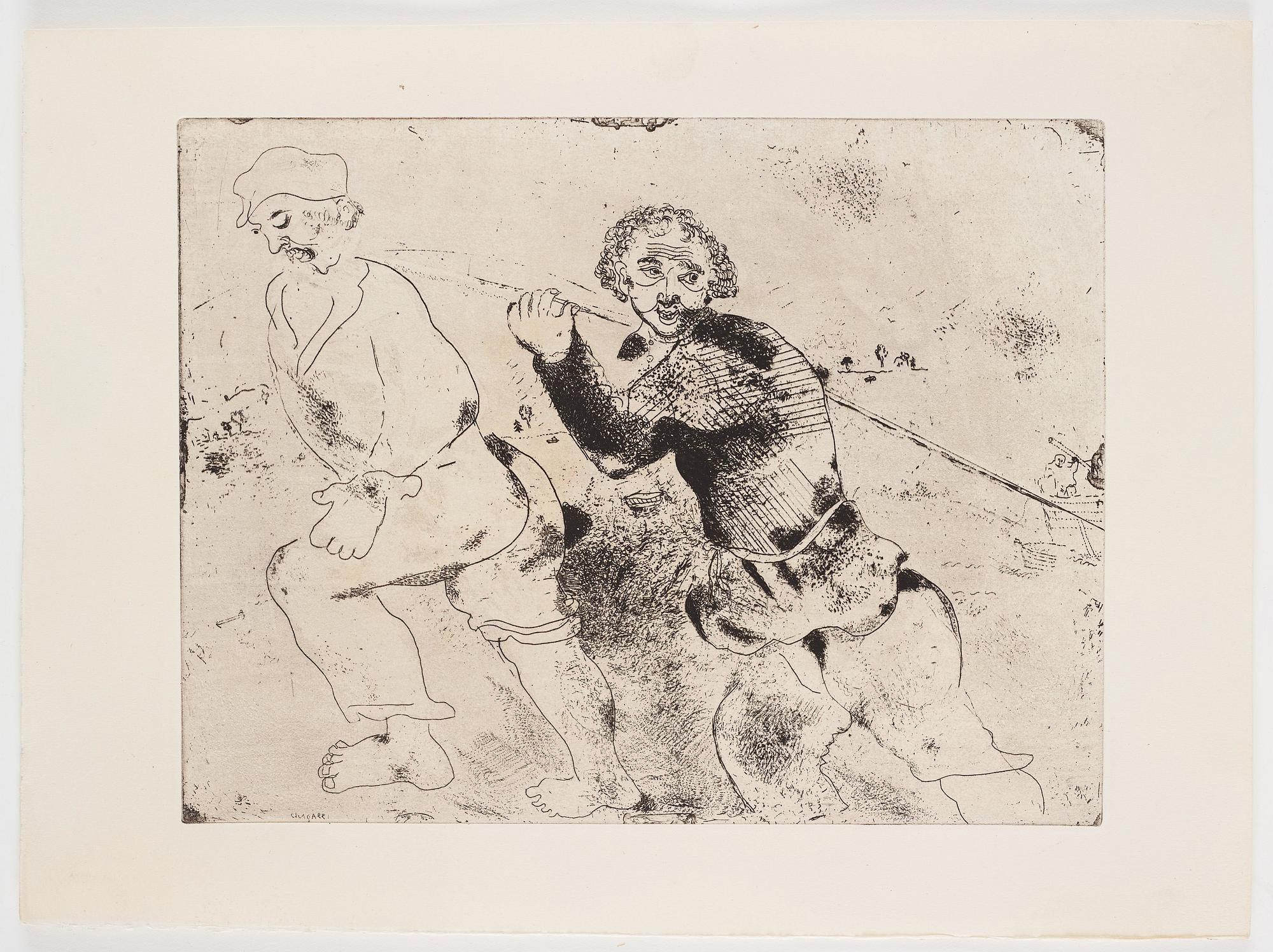 MARC CHAGALL, 71 st etsningar ur upplagan om 285 exemplar på Arches/MBM/J. Perrigot-papper, 1923-1948.