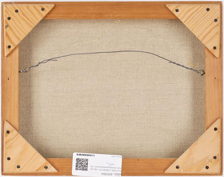 HILDING LINNQVIST, olja på duk, monogramsignerad.