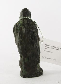 TILLBERG, PETER, skulptur, brons, sign, dat 97, numr 28/50.