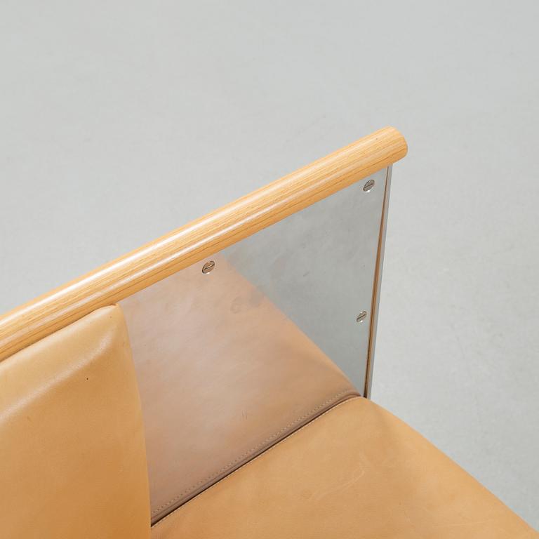 An "Aluminium" chair, designed in 1990 by MAts Theselius for Källemo.