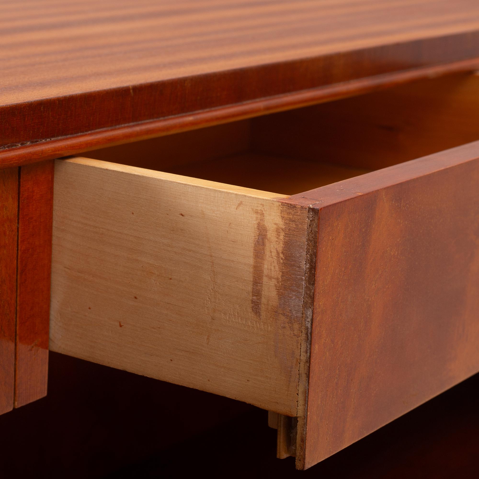 A Swedish Modern bookcase/sideboard, 1940's/50's.
