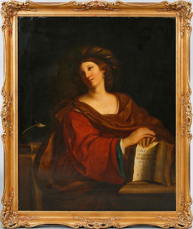 GIOVANNI FRANCESCO BARBIERI (IL GUERCINO), copy after, oil on canvas, 19th century.