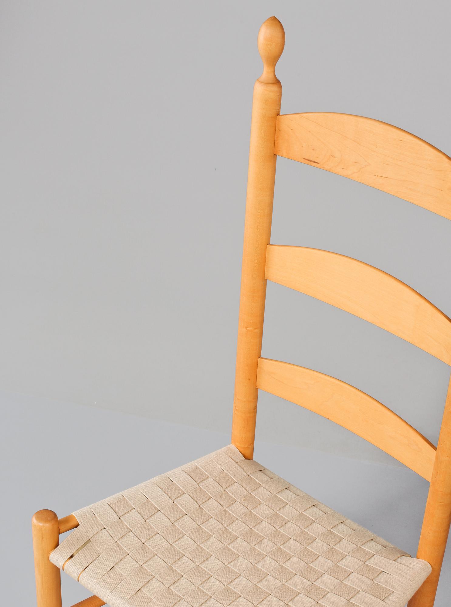 STOLAR, 3 st, Shaker workshop, sekelskiftet 1900/2000-tal.