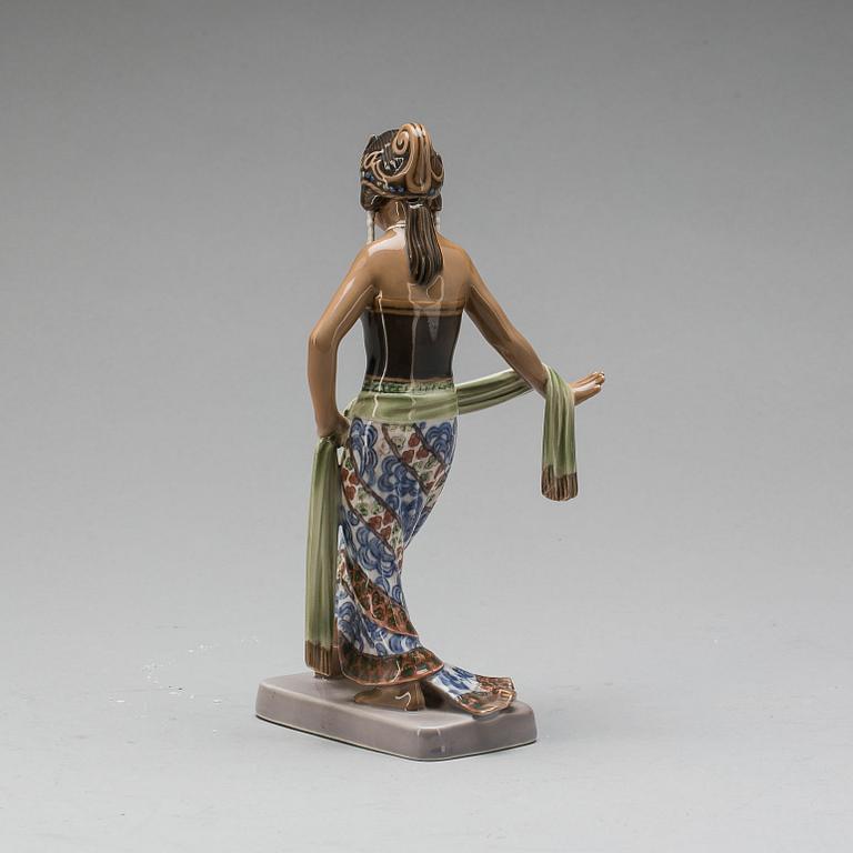 FIGURIN, porslin, Dahl Jensen, Danmark.