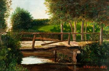 140. Oscar Kleineh, THE OLD BRIDGE.