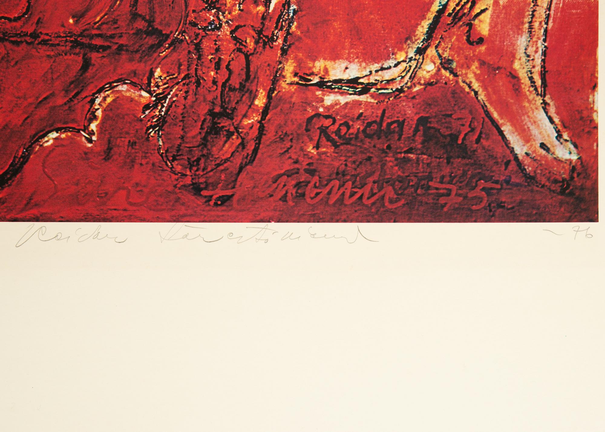 Reidar Särestöniemi, "Arktinen dialogi" ("Arktisk dialog").