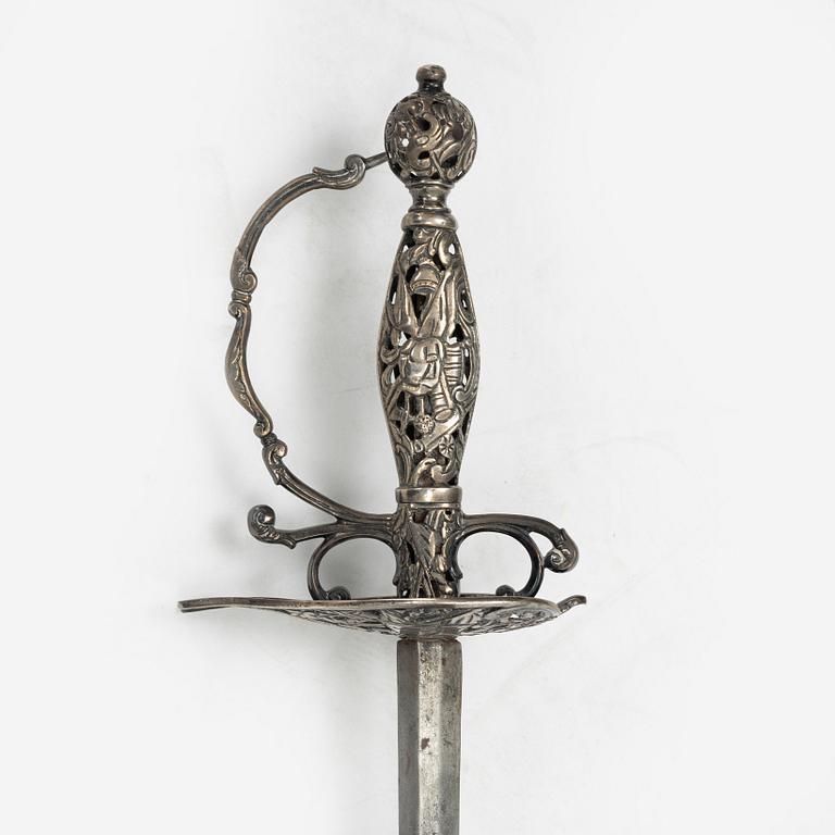 A 19th Century rococo style smallsword.