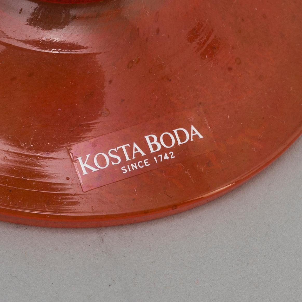KJELL ENGMAN, vinglas 6 st samt 1 karaff, glas Kosta Boda.