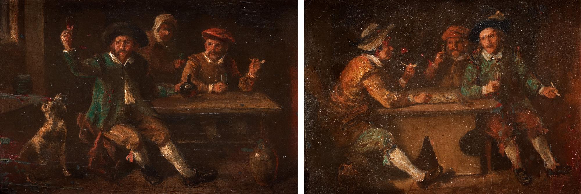 David Teniers d.y Hans krets, Värdshusscener.