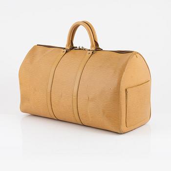 Louis Vuitton, weekendbag "Keepall Epi 50", 1988.