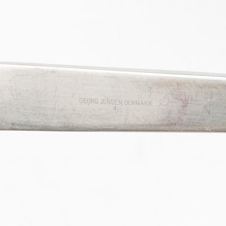 Arne Jacobsen, bestickservis, 32 delar, Georg Jensen, Danmark.