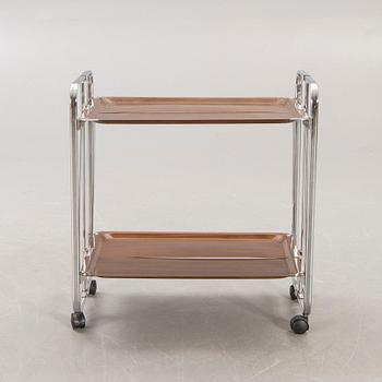 A Gerinol mid 1900s folding serving torlley.