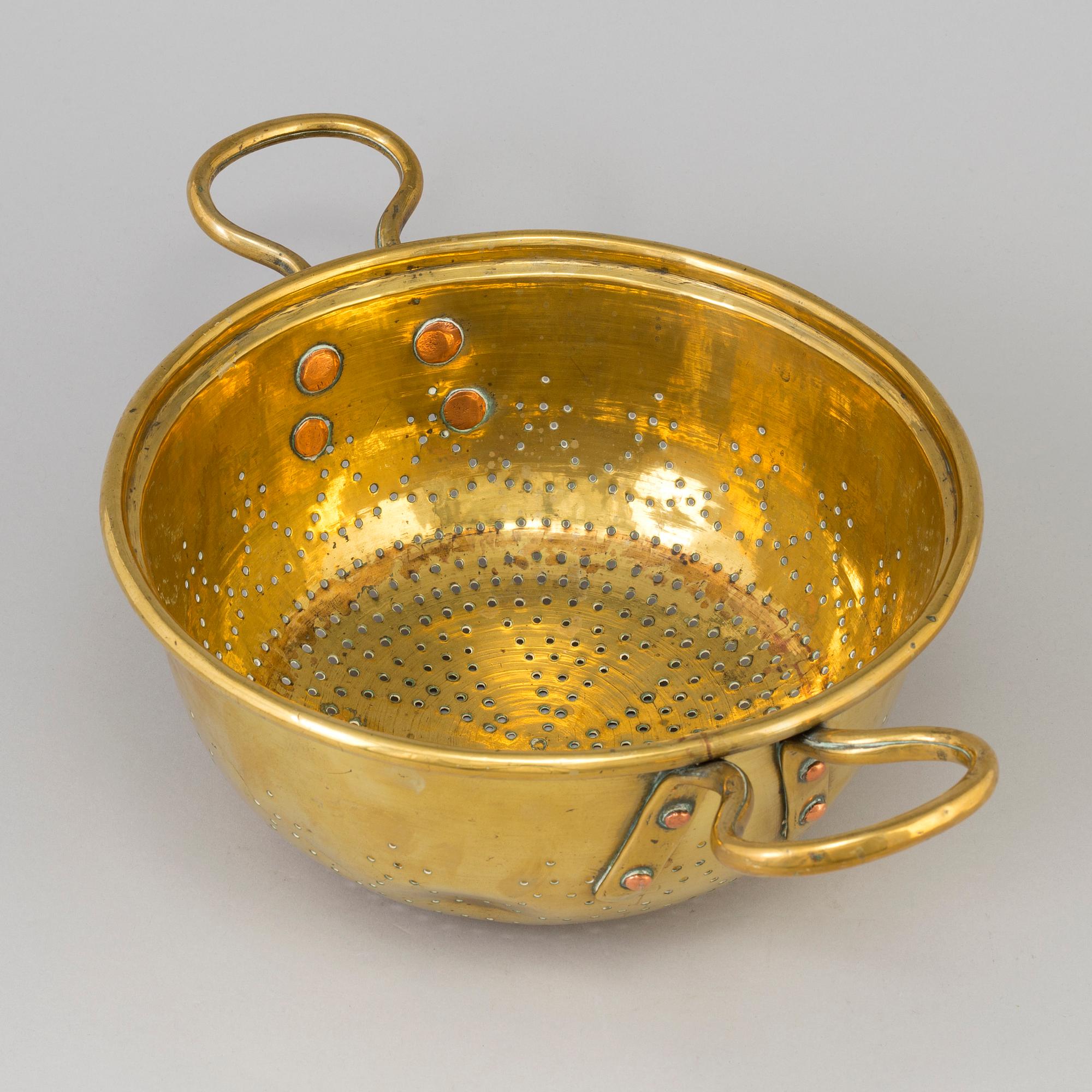 DURKSLAG, mässing, 1700-/1800-tal.