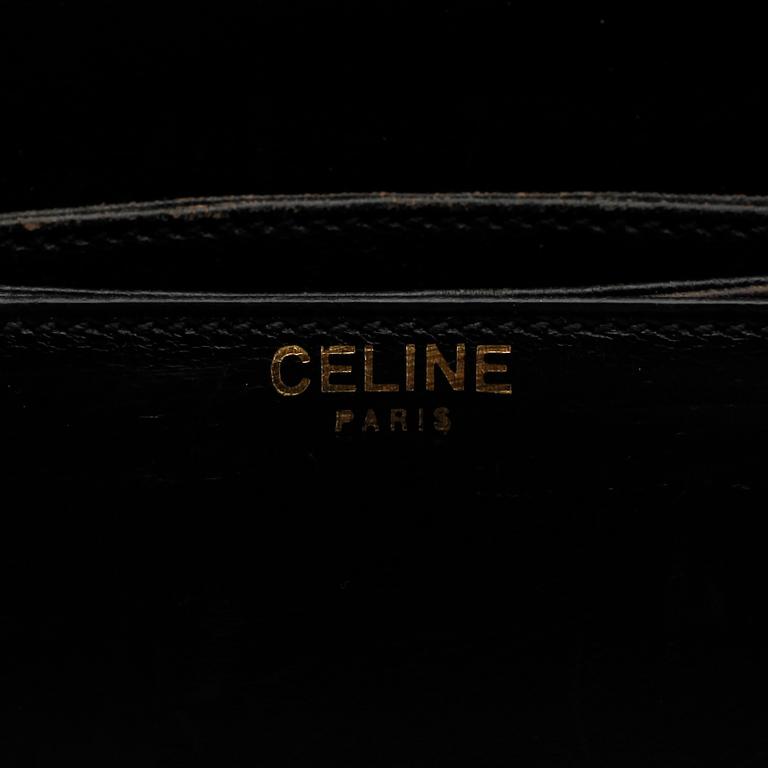 HANDVÄSKA samt PORTMONNÄ, Celine, 1900-talets andra hälft.